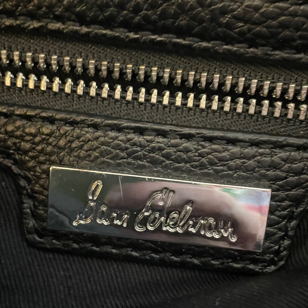 Sam Edelman Black Fringe Shoulder Bag - Picture 6 of 8